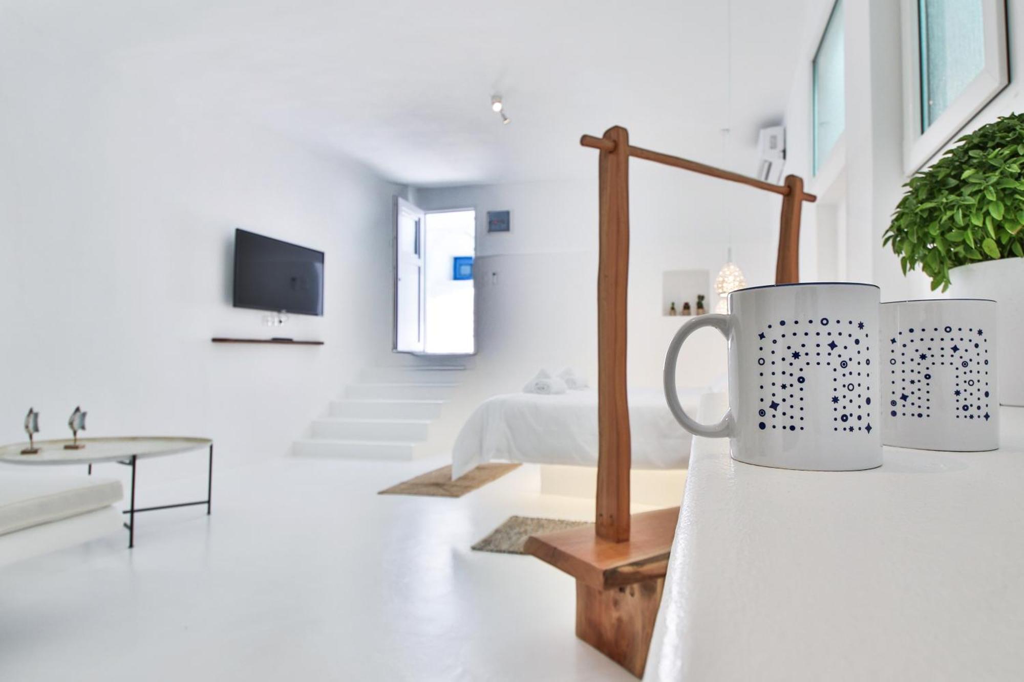 Arktos White Apartments Mykonos Town Экстерьер фото