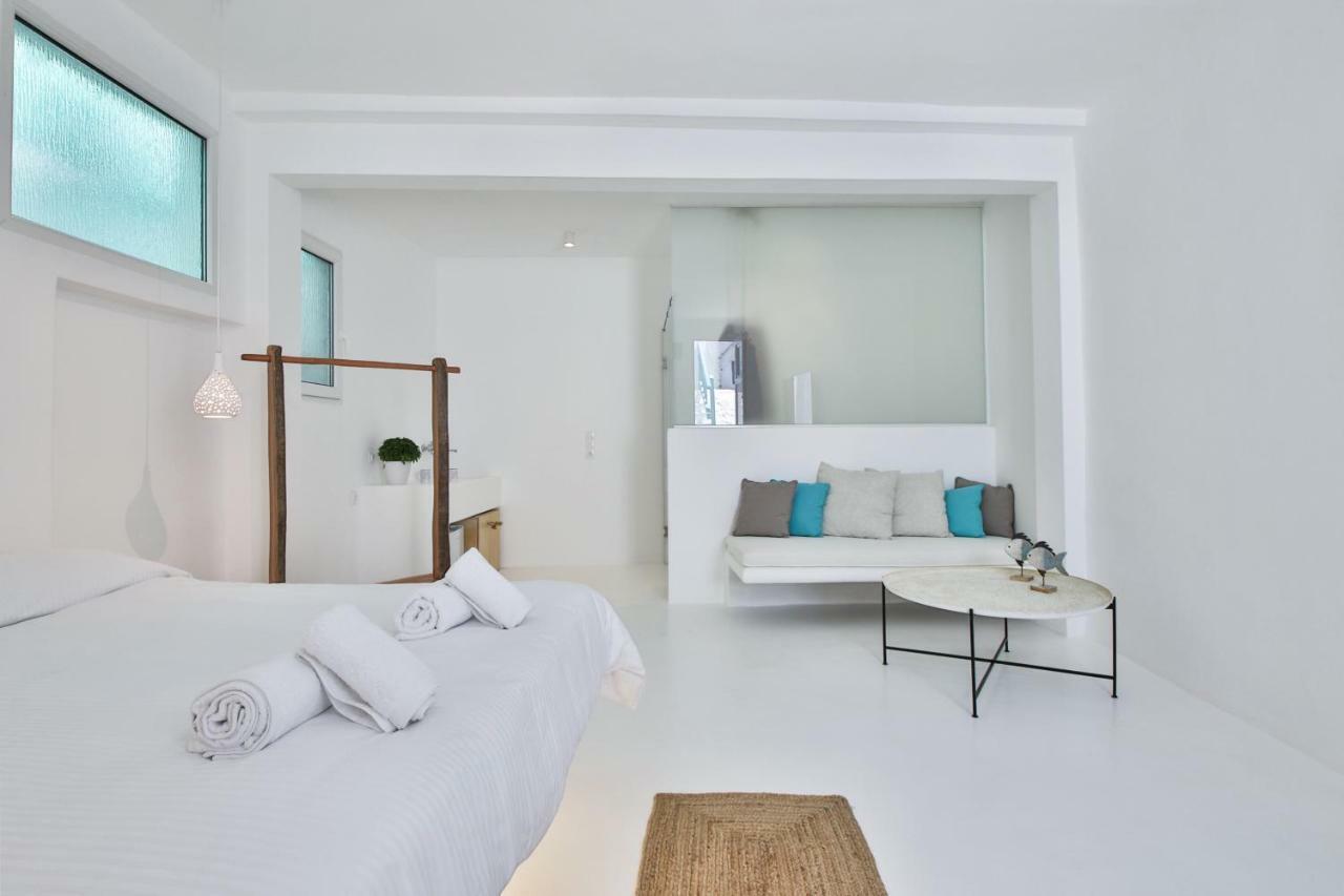 Arktos White Apartments Mykonos Town Экстерьер фото