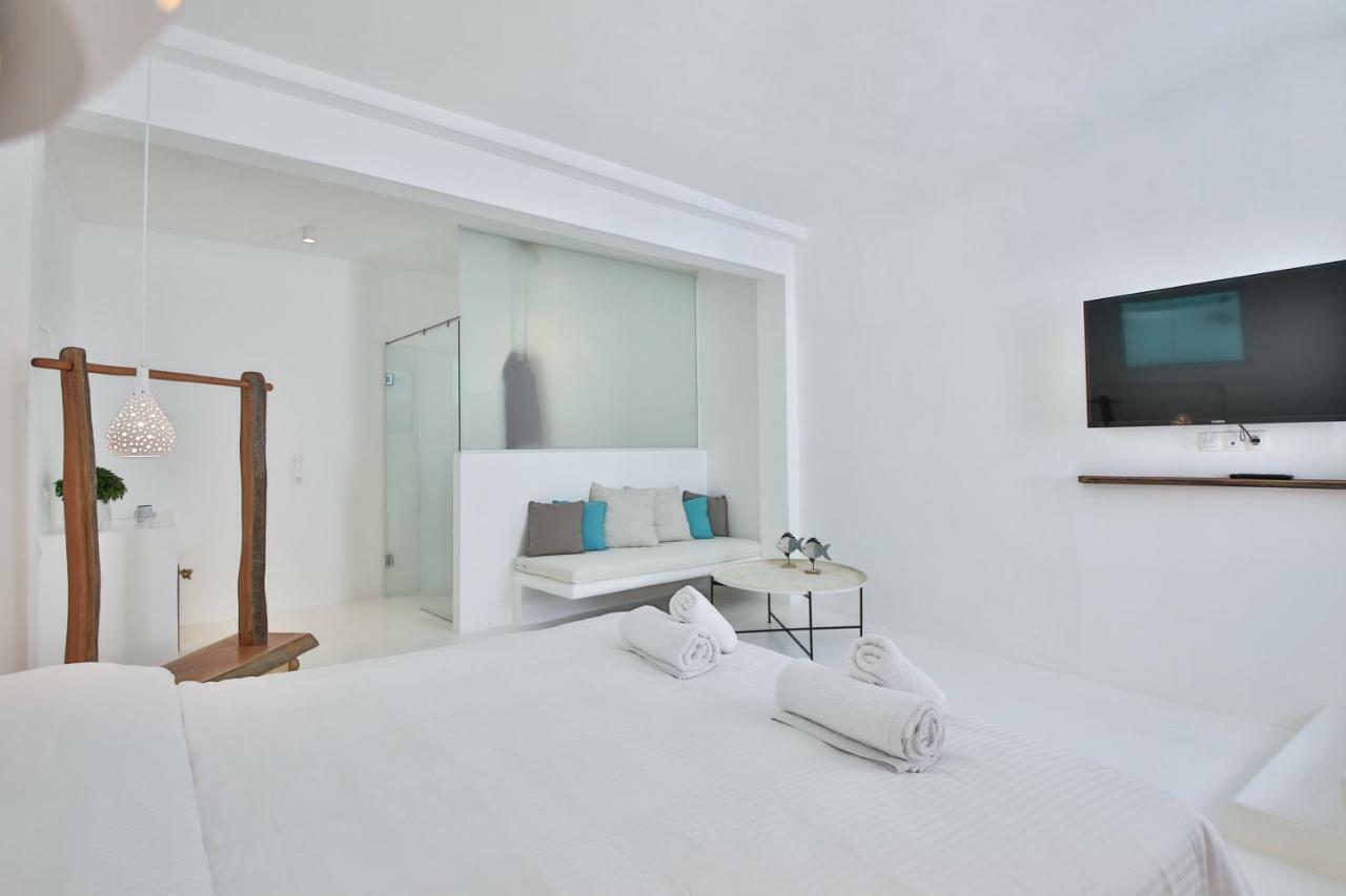 Arktos White Apartments Mykonos Town Экстерьер фото